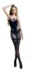 Blancho SE-140 Sexy Black Sheer Lace Cami Body Stocking - Black - Medium
